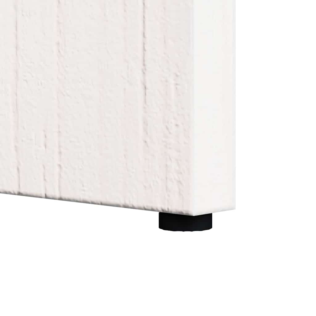 Beistelltisch Weiß 50 x 40 x 50 cm Massivholz Kiefer